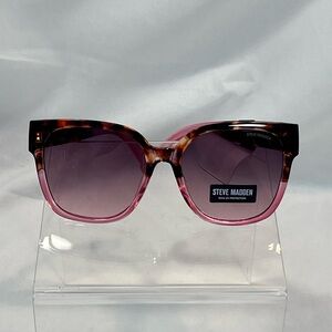 NWT - Steve Madden Pink Tortoise Gradient Cat Eye Sunglasses